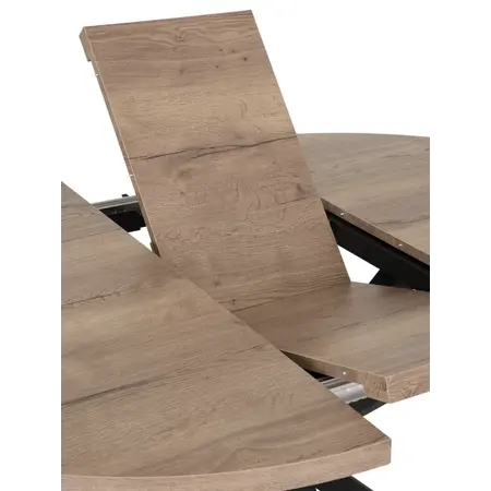 Uitschuiftafel Manilla rond