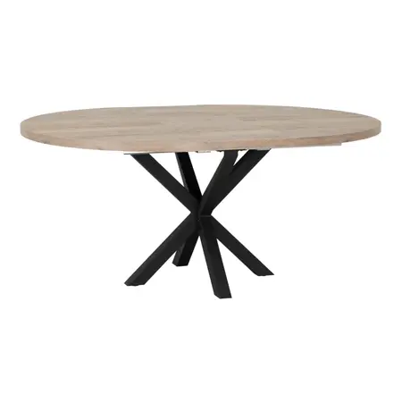 Uitschuiftafel Manilla rond