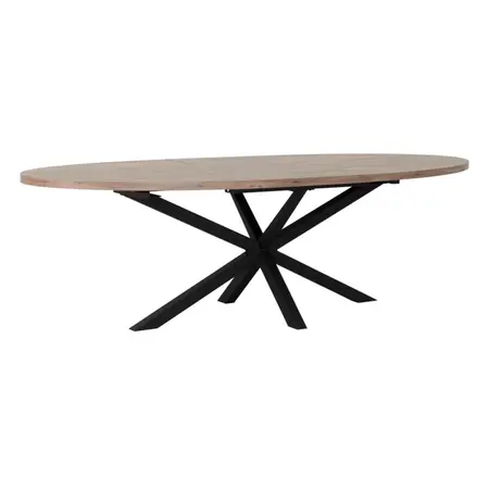 Uitschuiftafel Manilla ovaal