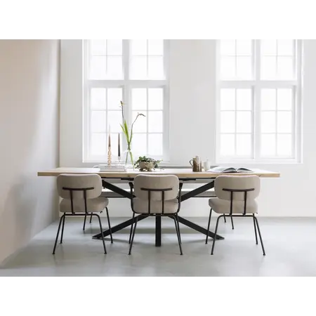 Uitschuiftafel Manilla langwerpig