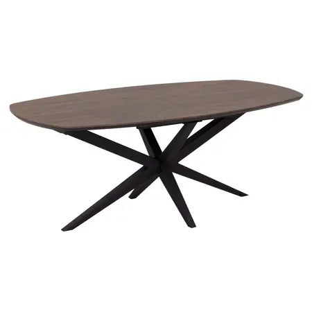 Uitschuiftafel Sentosa deens ovaal