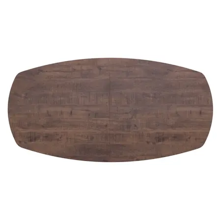 Uitschuiftafel Sentosa deens ovaal