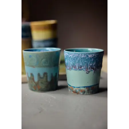 HKliving HKliving koffiemok Van Gogh self portrait, set v 2