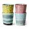 HKliving HKliving koffiemok artistic, set van 4