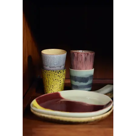 HKliving HKliving koffiemok artistic, set van 4