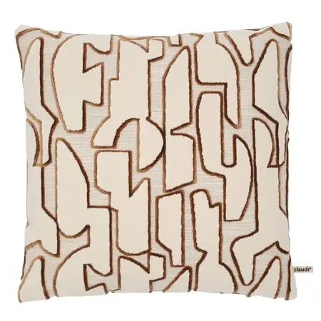 Claudi Claudi sierkussen Seraq off white 50x50 cm