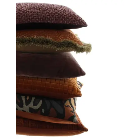 Claudi Claudi sierkussen Scrolla orange 45x45 cm