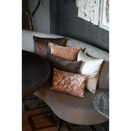 Claudi Claudi sierkussen Premyo chocolate 45x45 cm