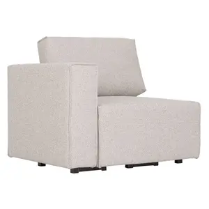 Outdoor bank Patio loire taupe - element arm