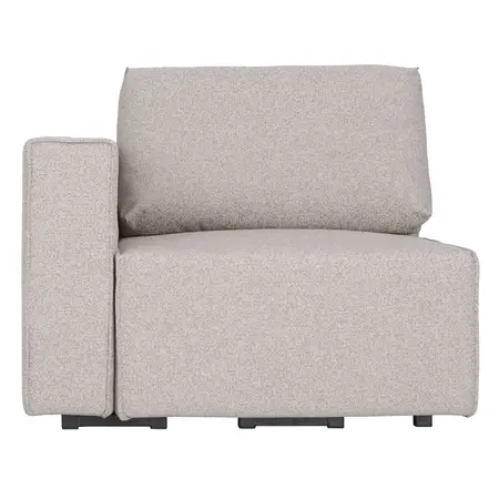 Outdoor bank Patio loire taupe - element arm