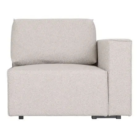 Outdoor bank Patio loire taupe - element arm