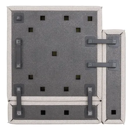 Outdoor bank Patio loire taupe - element arm