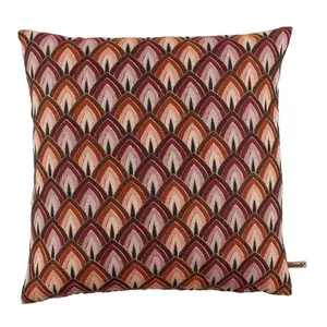 Claudi sierkussen Horta aubergine 50x50 cm