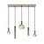 Ztahl Ztahl hanglamp Riva 5 quartz