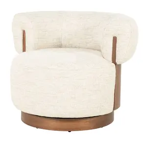 Eleonora draaifauteuil Nila beige