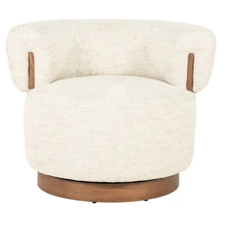 Eleonora Eleonora draaifauteuil Nila beige