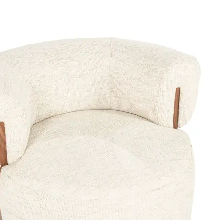Eleonora Eleonora draaifauteuil Nila beige