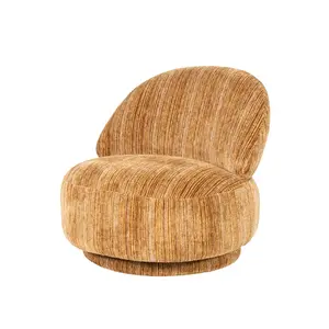 By-Boo draaifauteuil FineLine mosterd