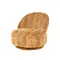 By-Boo By-Boo draaifauteuil FineLine mosterd