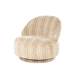By-Boo draaifauteuil FineLine bruin