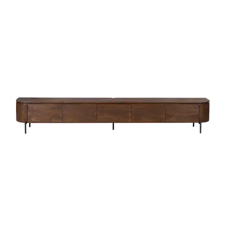 TV-meubel Elliot bruin 280 cm