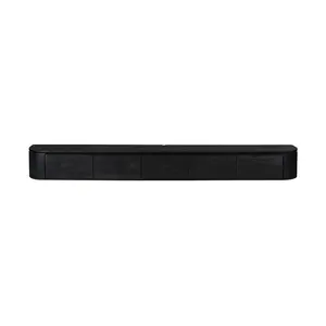 TV-meubel Elliot zwart 280 cm