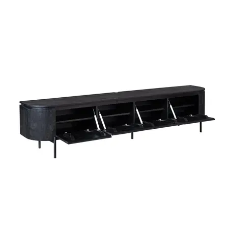 TV-meubel Elliot zwart 240 cm