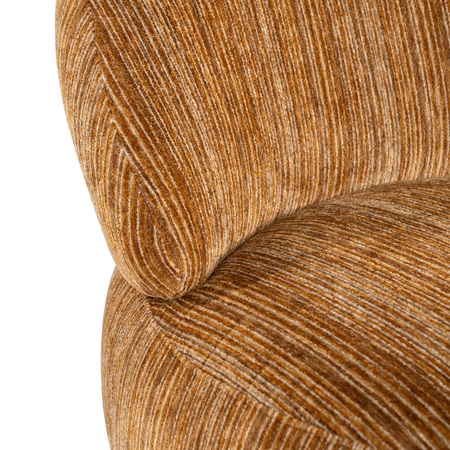 By-Boo By-Boo draaifauteuil FineLine mosterd