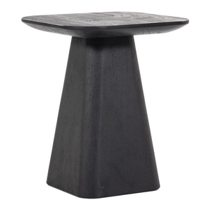 Eleonora Eleonora bijzettafel Aron zwart vierkant