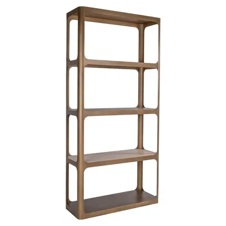 Richmond Interiors Richmond boekenrek Claridge goud antiek