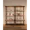 Richmond Interiors Richmond boekenrek Claridge goud antiek