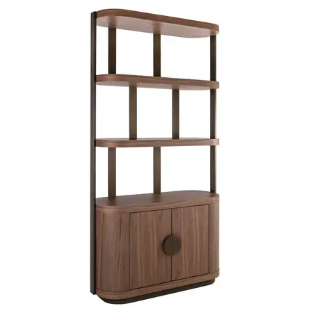 Richmond Interiors Richmond boekenkast Windsor walnoot