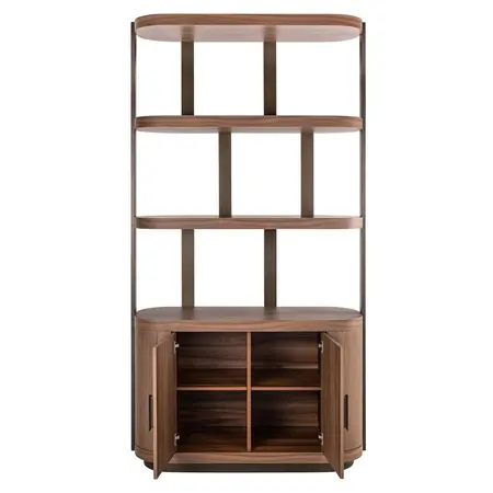 Richmond Interiors Richmond boekenkast Windsor walnoot