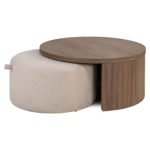 Richmond salontafel Windsor walnoot, set van 2
