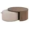 Richmond Interiors Richmond salontafel Windsor walnoot, set van 2