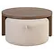Richmond Interiors Richmond salontafel Windsor walnoot, set van 2