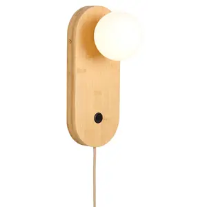 Good&Mojo wandlamp Java bamboe naturel