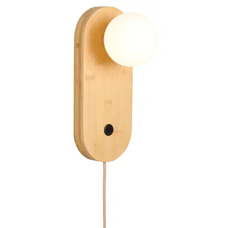 Good&Mojo Good&Mojo wandlamp Java bamboe naturel