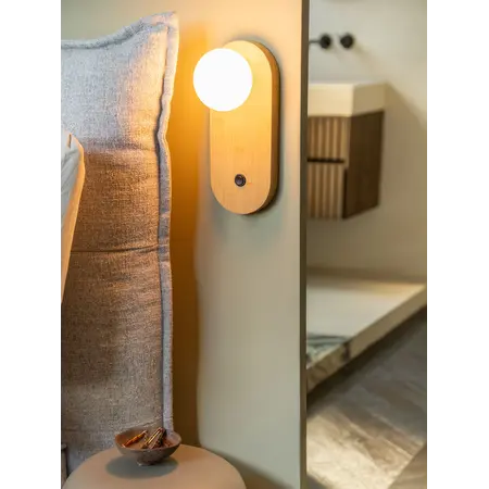 Good&Mojo Good&Mojo wandlamp Java bamboe naturel