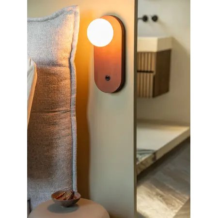 Good&Mojo Good&Mojo wandlamp Java bamboe bruin