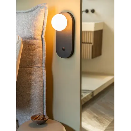 Good&Mojo Good&Mojo wandlamp Java bamboe zwart