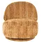 By-Boo By-Boo draaifauteuil FineLine mosterd