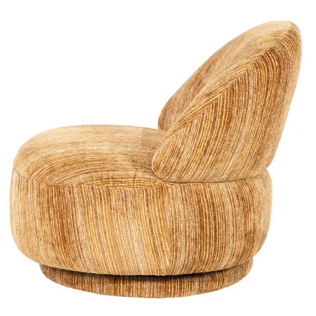 By-Boo By-Boo draaifauteuil FineLine mosterd