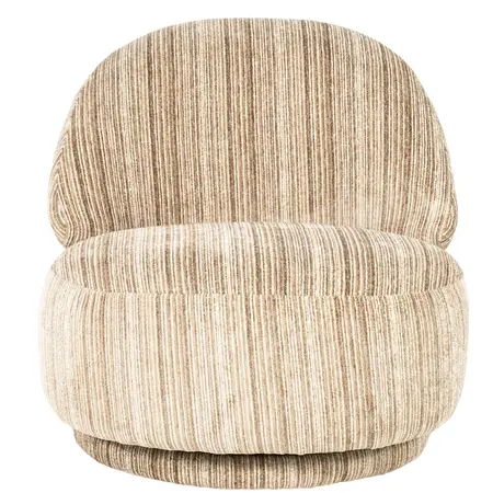 By-Boo By-Boo draaifauteuil FineLine bruin