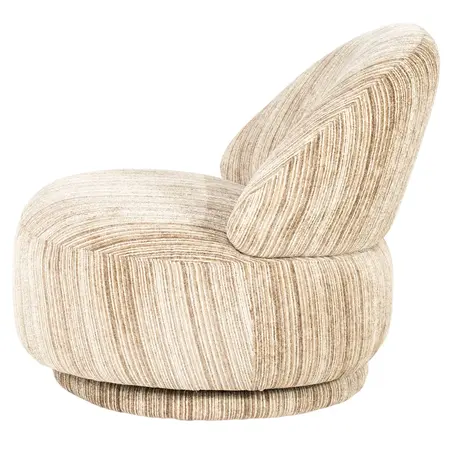 By-Boo By-Boo draaifauteuil FineLine bruin