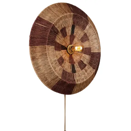 Good&Mojo Good&Mojo wandlamp Serengeti large naturel/bruin