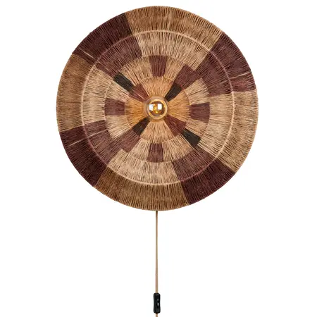 Good&Mojo Good&Mojo wandlamp Serengeti large naturel/bruin