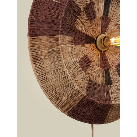 Good&Mojo Good&Mojo wandlamp Serengeti large naturel/bruin
