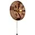 Good&Mojo Good&Mojo wandlamp Serengeti small naturel/bruin
