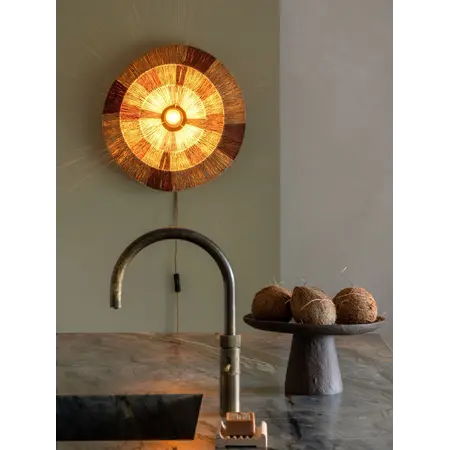 Good&Mojo Good&Mojo wandlamp Serengeti small naturel/bruin